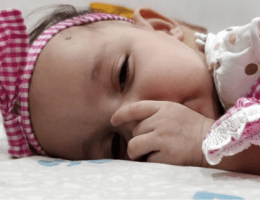 Thumb sucking habit in kids