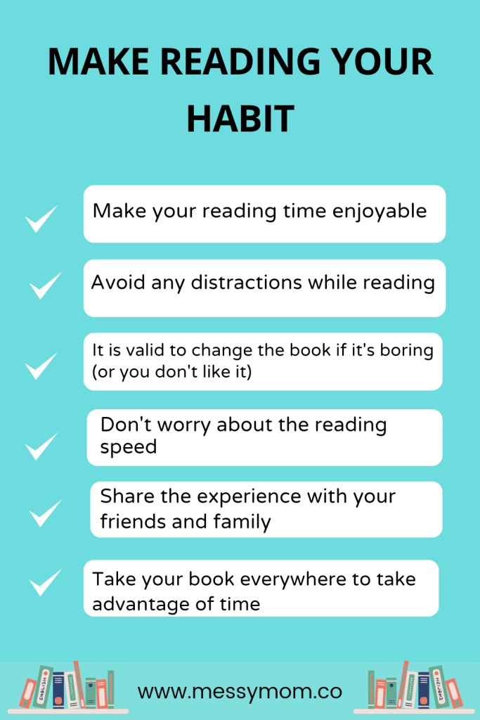 How to make reading a habit
