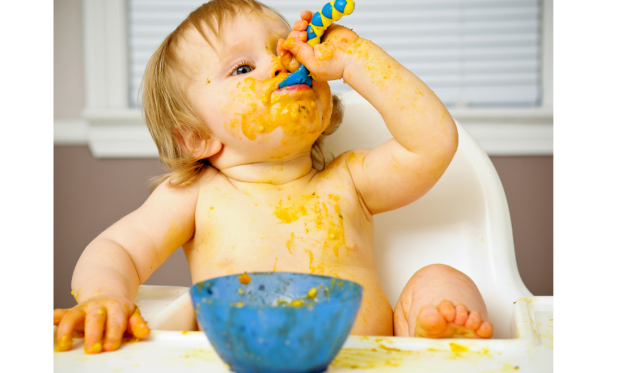 Why You Should Let Your Baby, Get Messy Eating?