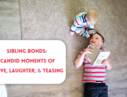 Sibling Bonds: Candid Moments of Love, Laughter, and Teasing